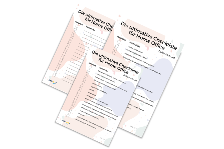 Checkliste für Home Office