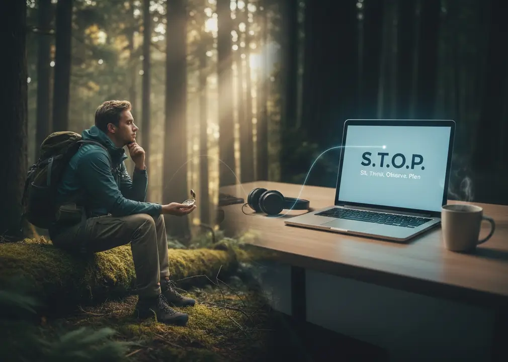 Orientierungslos: Was mich das Verirren im Wald über Fokus im Business lehrte