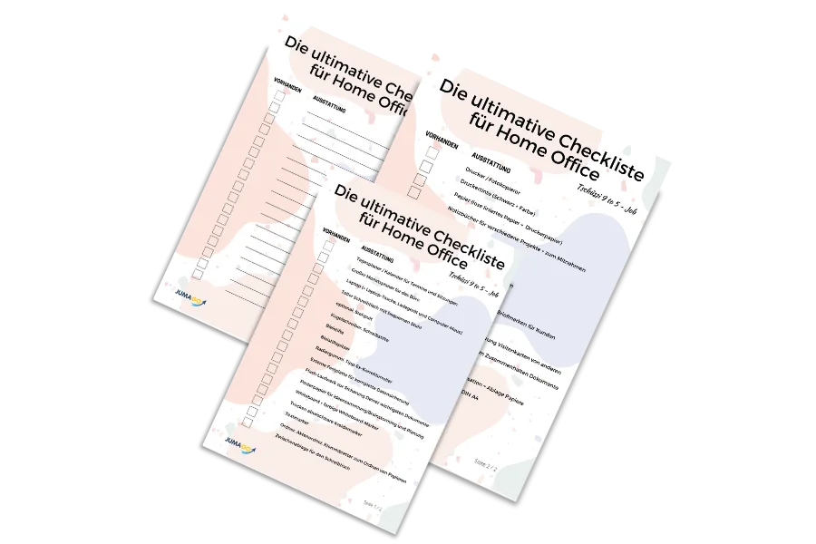 Checkliste für Home Office